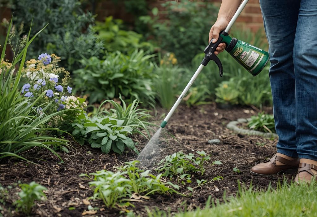 Can You Spray Weed Killer in Garden Before Planting?