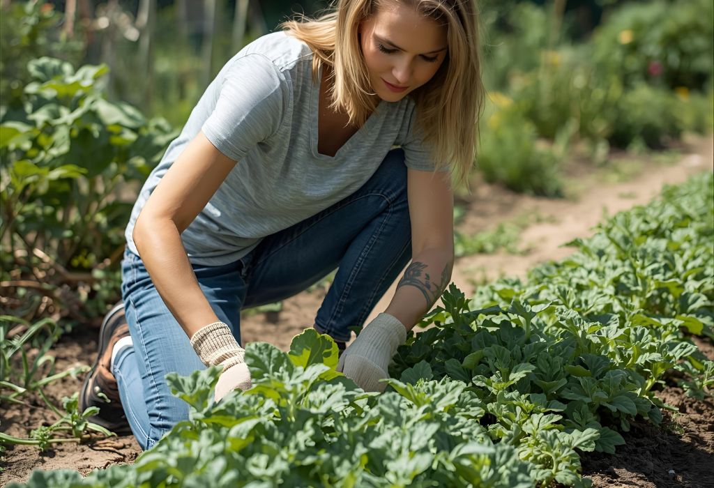 Cons of Using Weed Barrier in Vegetable Gardens