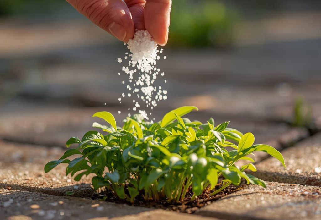 Does Salt Kill Weeds in the Garden Without Chemicals?