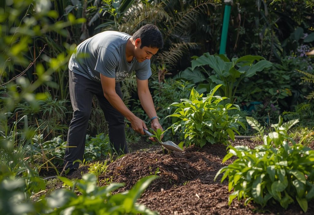 Mulching to Prevent Weeds