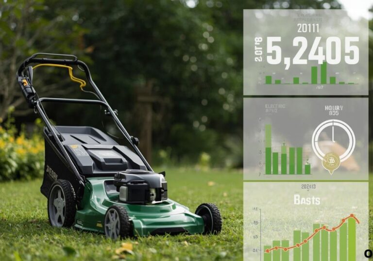 Electric Lawn Mower Power Usage: Hourly Consumption Guide