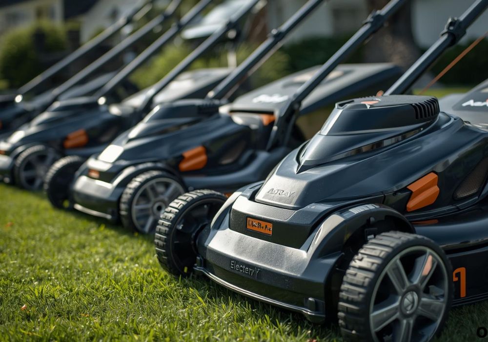 electric lawn mower runtime comparison