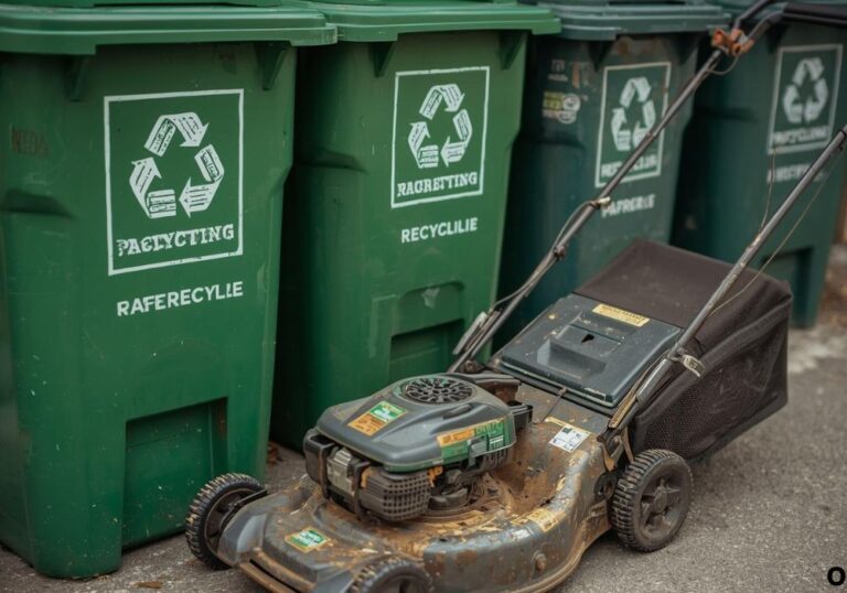 How to Recycle Old Electric Lawn Mower Safely and Easily
