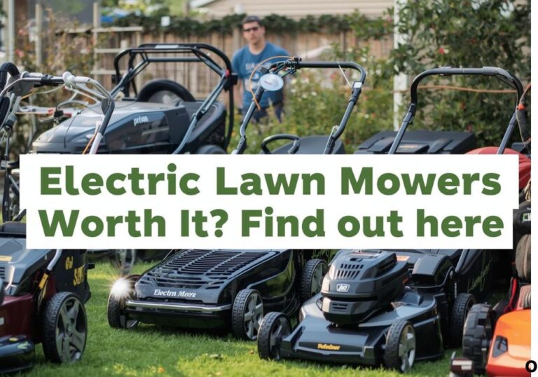 Are Electric Lawn Mowers Worth It? Find Out Here