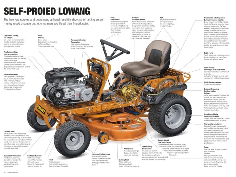Complete Guide on How a Self Propelled Mower Works