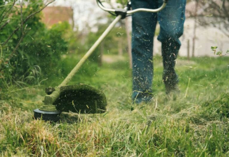 Trim Weeds With a String Trimmer: A Beginner's Guide