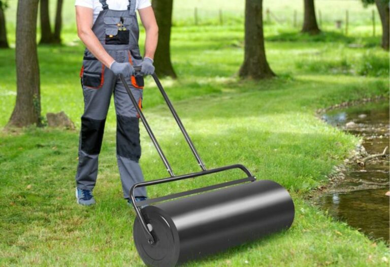 Filling a Lawn Roller With Water Made Easy