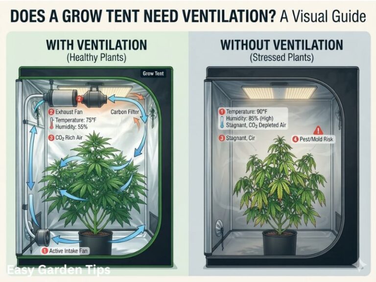 Does a Grow Tent Need Ventilation?