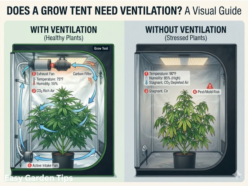 Does a Grow Tent Need Ventilation?
