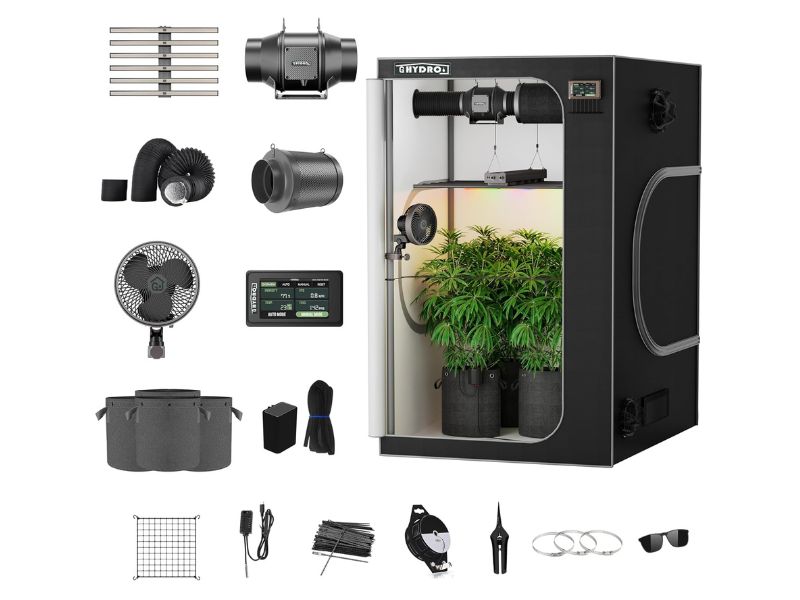G HYDRO 4x4 WiFi Grow Tent Kit – Best Emerging Smart Option
