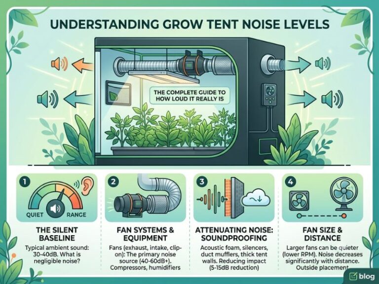 How Loud Is a Grow Tent? Noise Levels Explained 