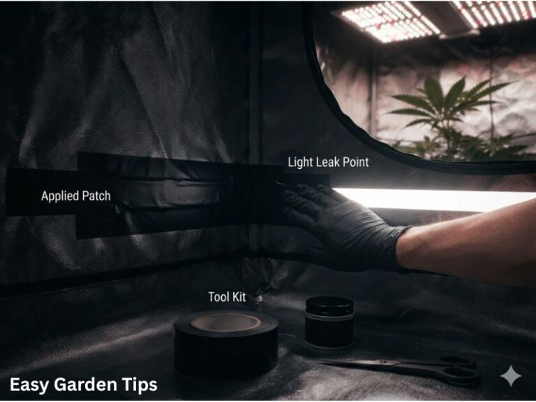 How to Fix Light Leaks in a Grow Tent