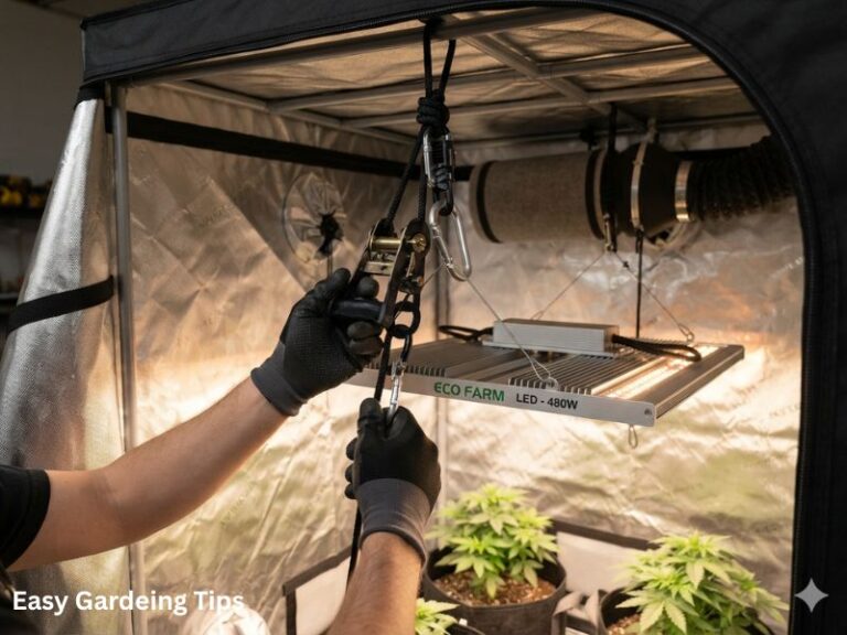 How to Hang a Grow Light in a Grow Tent: Complete Guide