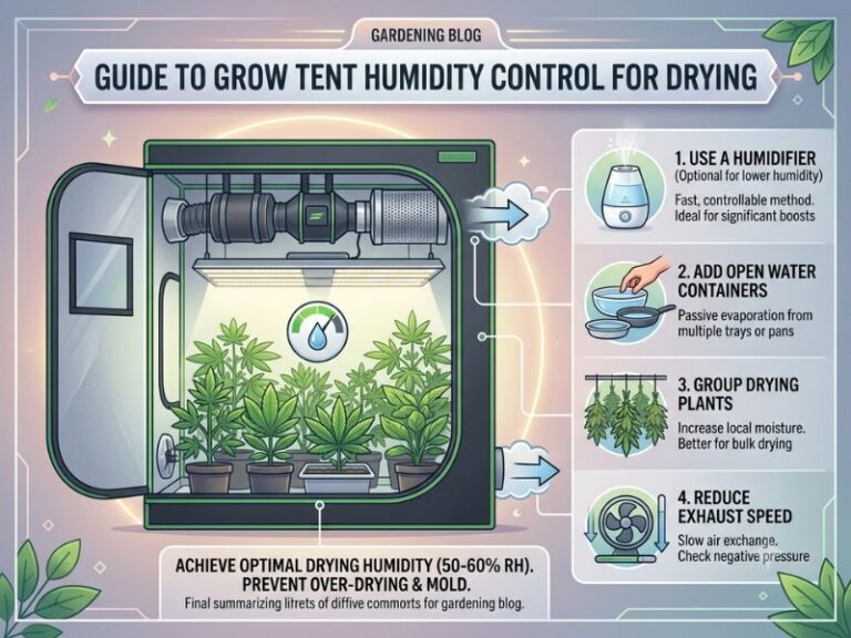 How to Raise Humidity for Drying: Easy Methods That Work 