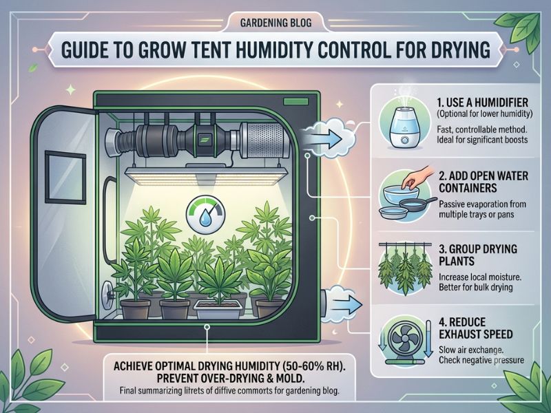 How to Raise Humidity for Drying: Easy Methods That Work 