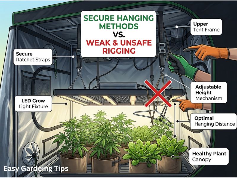 Install the Hanging Hardware