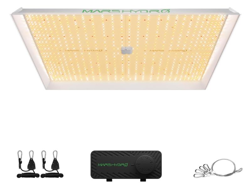 MARS HYDRO TS3000 - Best Inexpensive LED Grow Light for 4x4 Tent