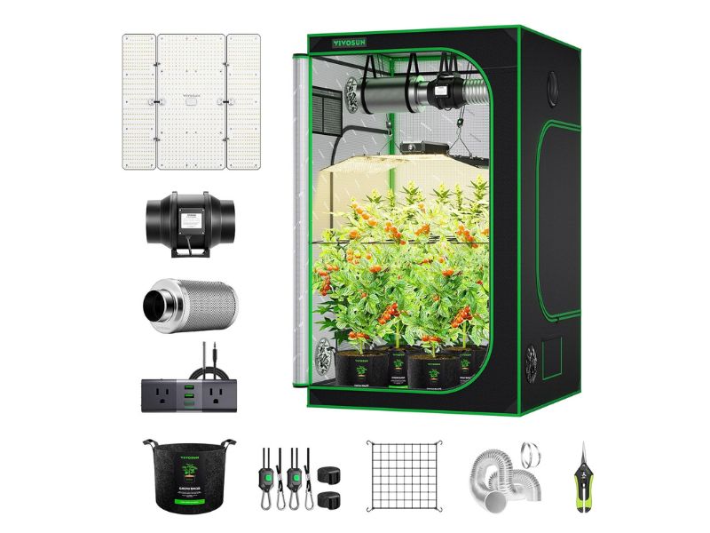 VIVOSUN 4x4 Complete Grow Tent Kit – Best All-in-One Option