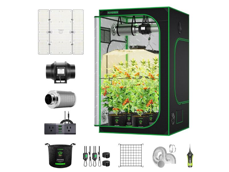VIVOSUN 4x4 WiFi Grow Tent Kit – Best Beginner Value