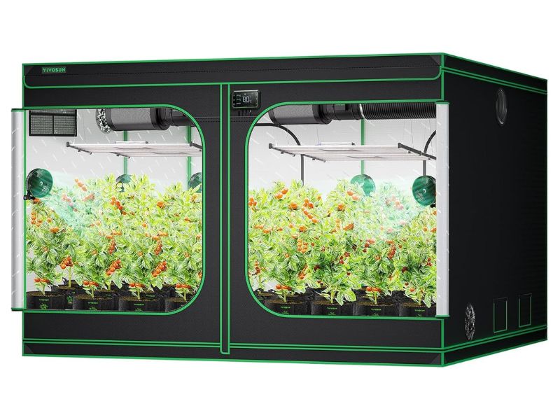 VIVOSUN S108 10x10 Grow Tent – Best Maximum-Capacity Option