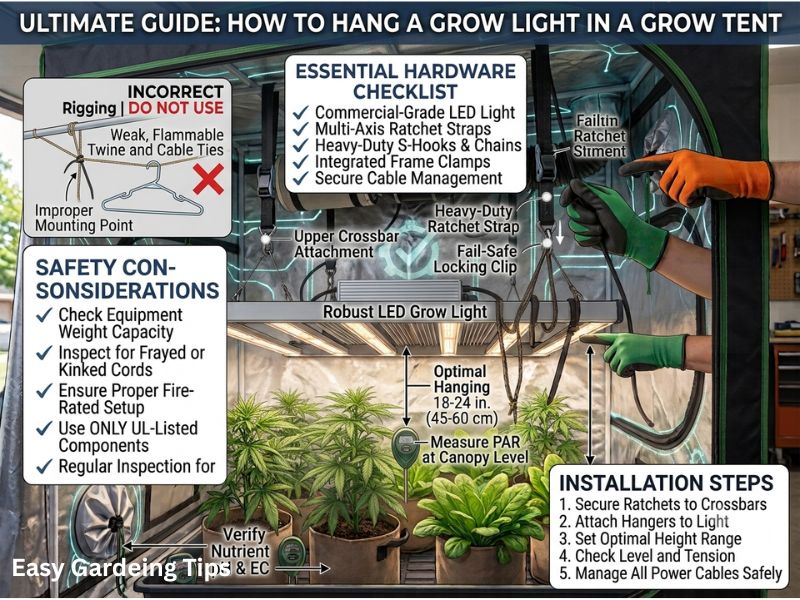 What You Need Before Hanging a Grow Light