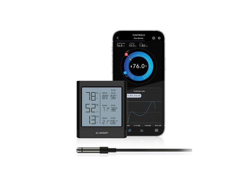 AC Infinity CLOUDCOM B1 Smart Thermo-Hygrometer