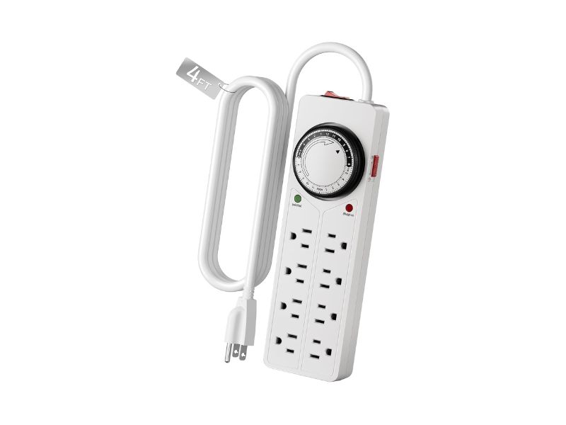 BN-LINK 8-Outlet Timer Power Strip