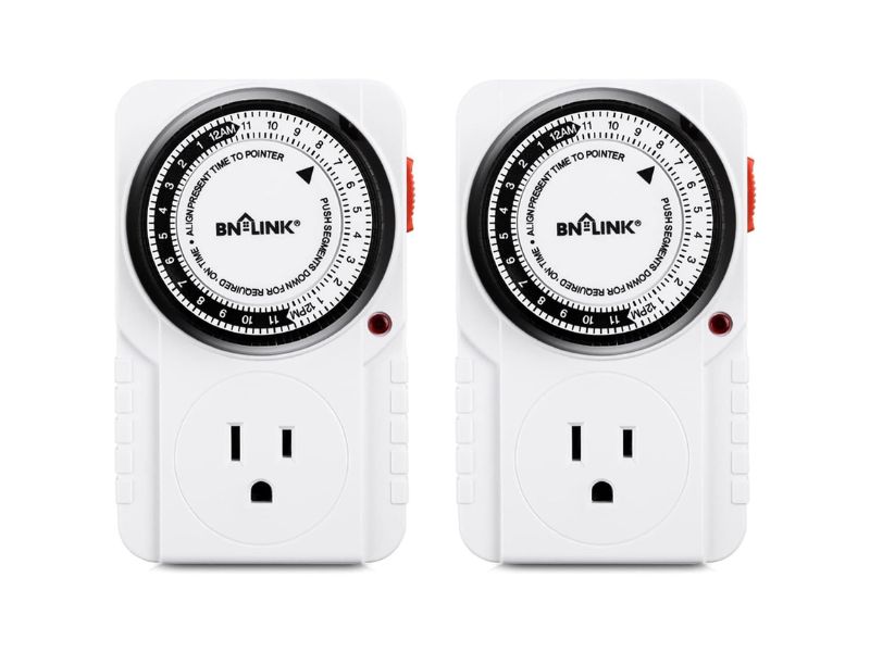 BN-LINK Heavy Duty 24-Hour Mechanical Timer