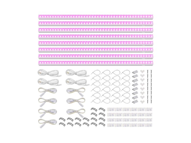 Barrina T5 4FT 160W 8-Pack Grow Lights