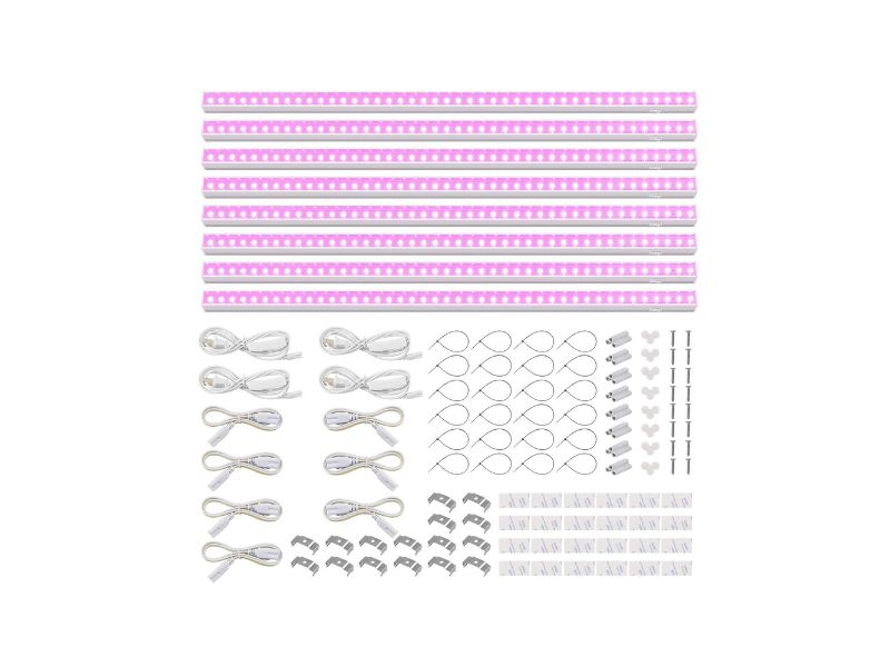  Barrina T5 4FT Grow Lights 8-Pack