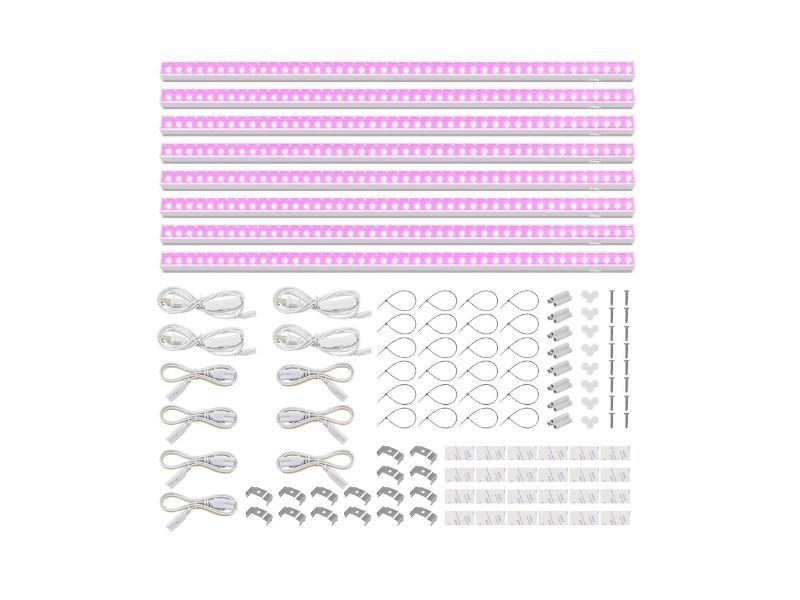 Barrina T5 4FT Grow Lights 8-Pack