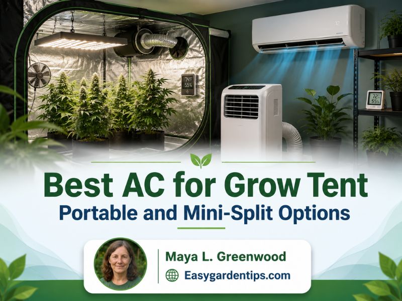 Best AC for Grow Tent: 5 Portable and Mini-Split Options