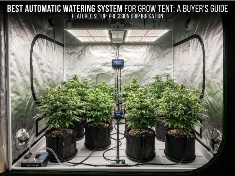Best Automatic Watering System for Grow Tent: 5 Reliable Kits