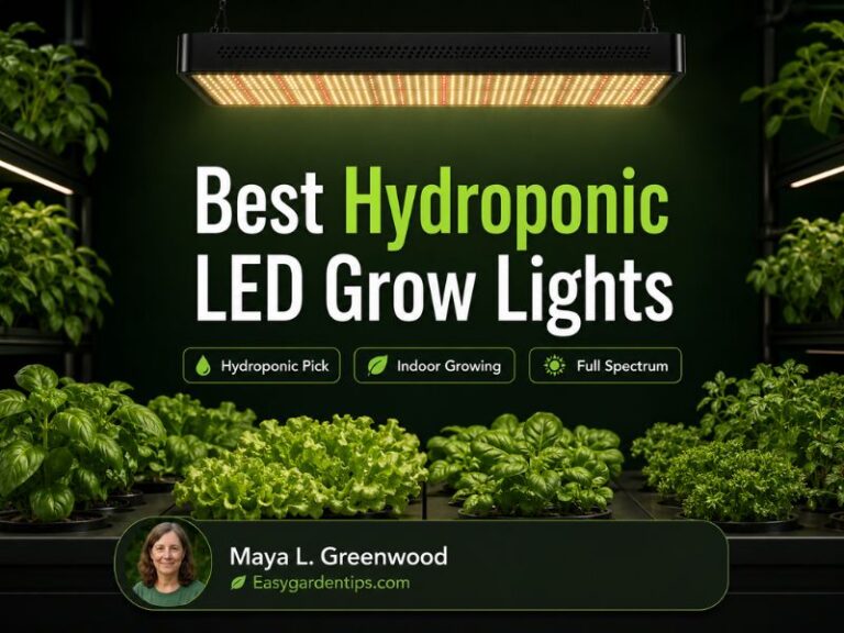 Best Hydroponic LED Grow Lights for Serious Indoor Growing