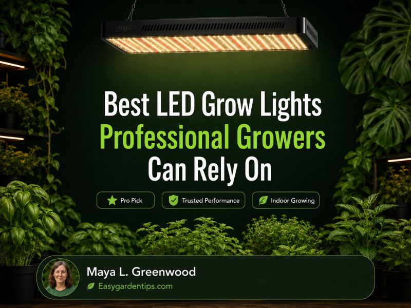 Best LED Grow Lights Professional Growers Can Rely On