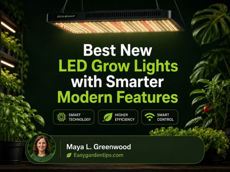 Best New LED Grow Lights with Smarter Modern Features