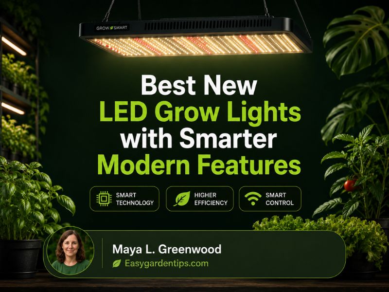 Best New LED Grow Lights with Smarter Modern Features