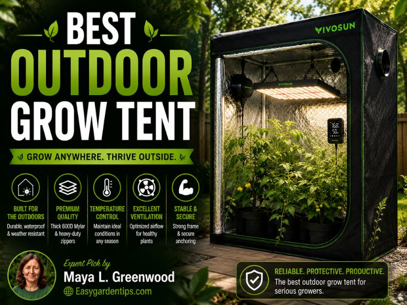 Best Outdoor Grow Tent: 3 Weather-Ready Picks for Your Garden