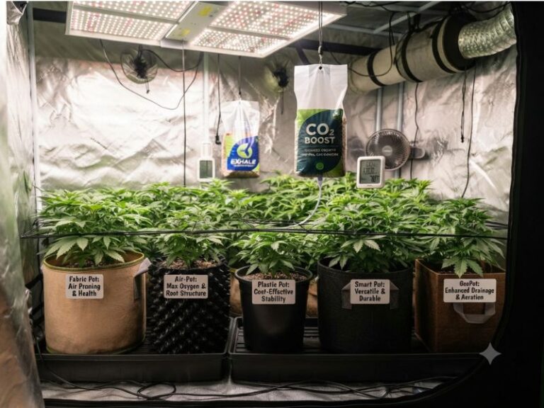 Best Pots for Grow Tent: 5 Fabric Options for Healthy Roots