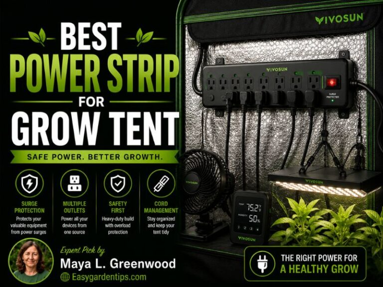 Best Power Strip for Grow Tent: 3 Safer Picks for Indoor Grows