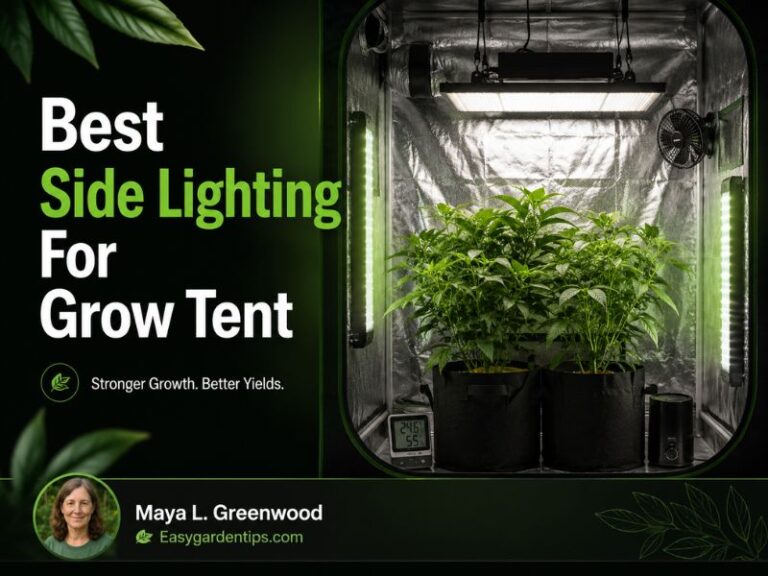 Best Side Lighting for Grow Tent: 3 Picks for Deeper Coverage