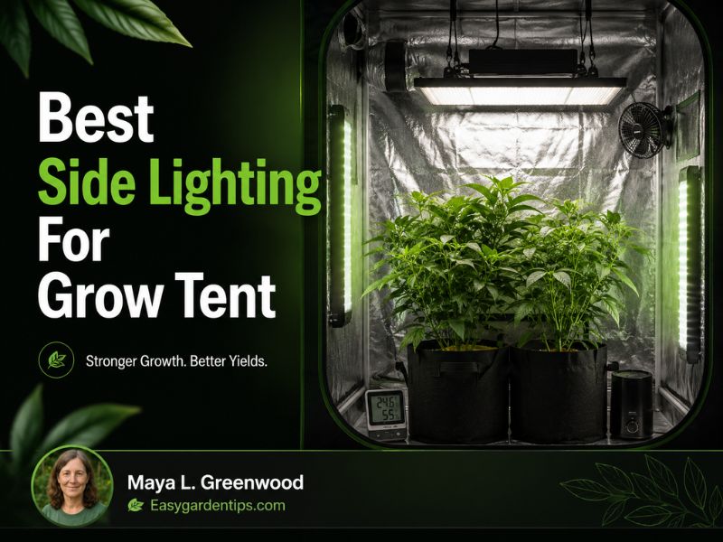 Best Side Lighting for Grow Tent: 3 Picks for Deeper Coverage