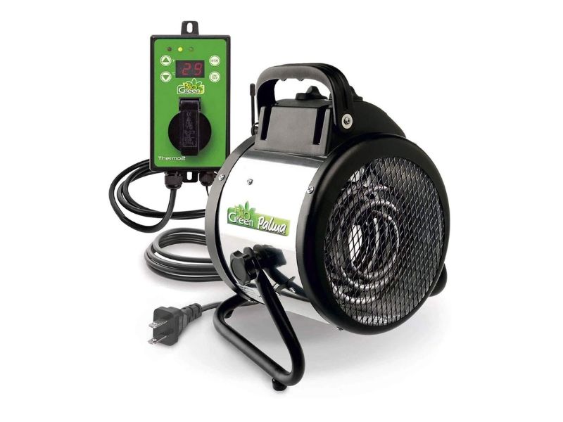 Bio Green Palma Greenhouse Heater With Digital Thermostat— Best Premium Option