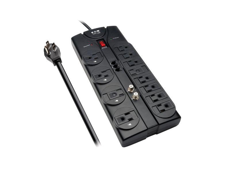 Eaton Tripp Lite TLP1208TELTV Surge Protector