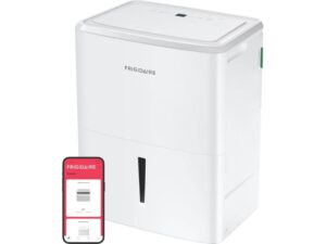 Frigidaire 22-Pint Wi-Fi Dehumidifier— Best Quiet Option