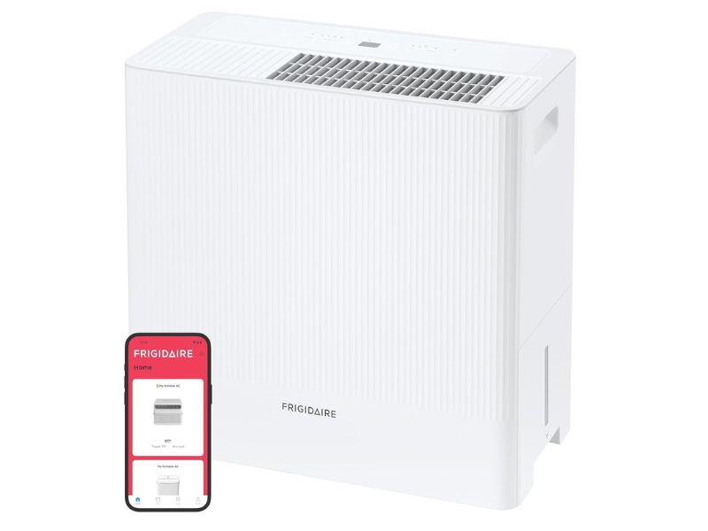 Frigidaire 50-Pint Dehumidifier With Built-In Pump— Best for Large Grow Tents