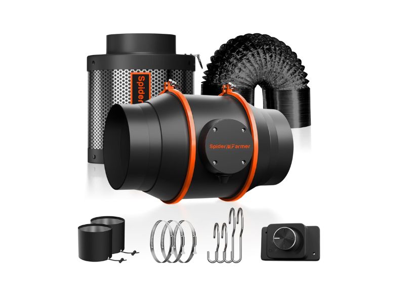 Spider Farmer 6-Inch Air Filtration Kit