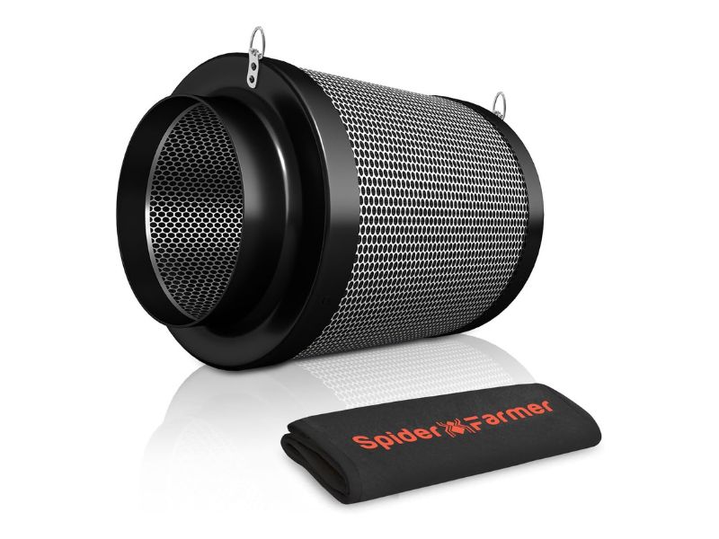 Spider Farmer 6-Inch Carbon Filter – Best for Spider Farmer Ventilation Systems