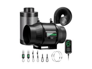 VIVOSUN AeroZesh T6 6-Inch Air Filtration Kit