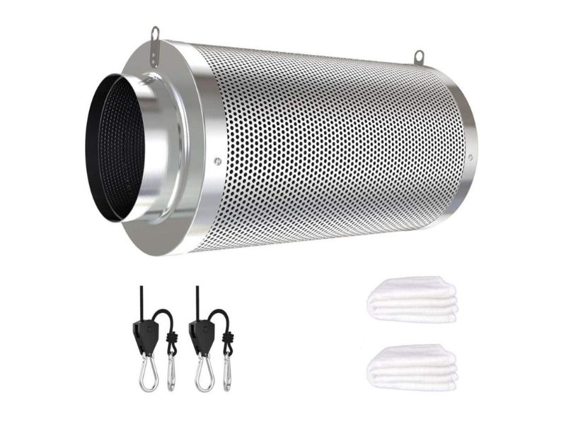 Vanleno 4-Inch Carbon Filter – Best for 2x2, 3x3 and 2x4 Tents